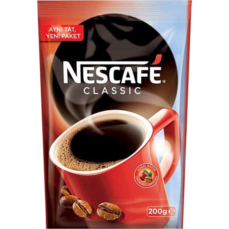 Nescafe Classic Kahve Ekonomik Paket 200 gr