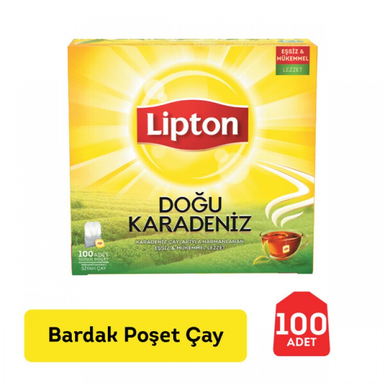 LIPTON DOGU KARADENIZ BARDAK POSET  100LÜ