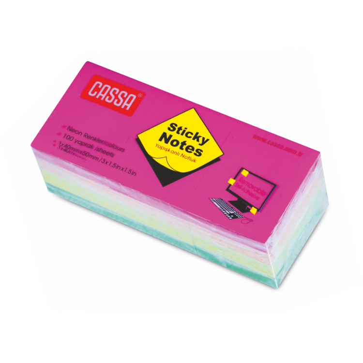 40X50 Neon Sticky Notes