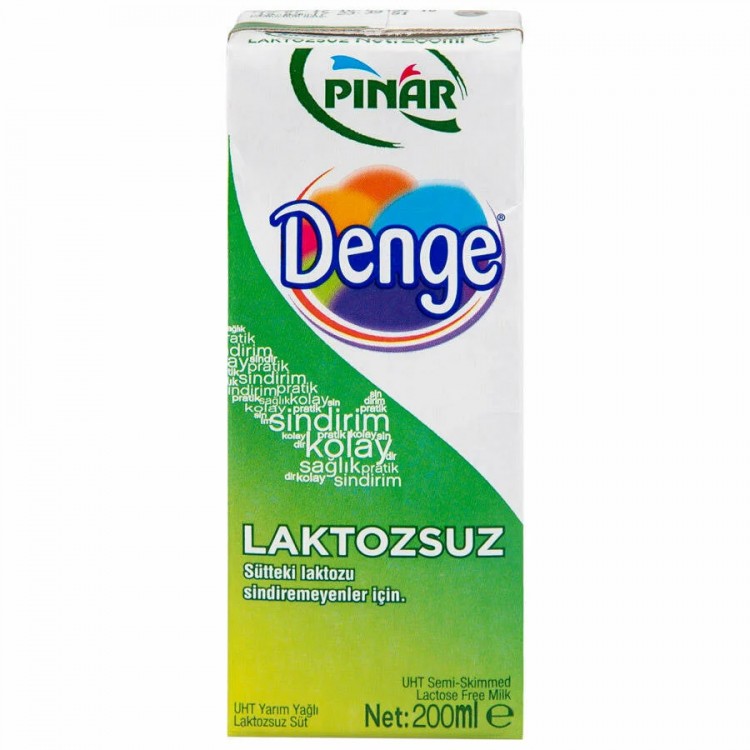 Pınar Laktozsuz Süt 200 ml 27'li Paket