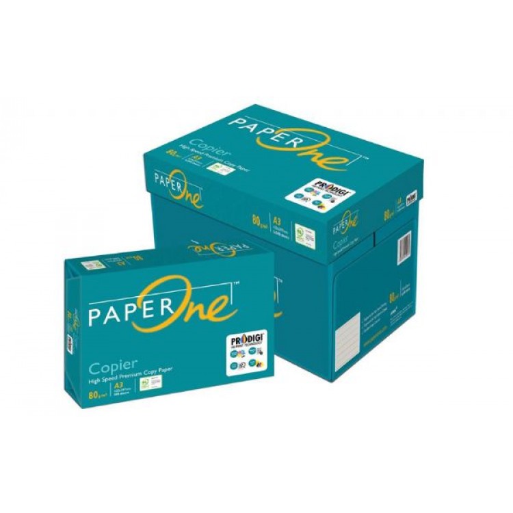 PaperOne A3  Fotokopi Kağıdı 80gr 1 Koli (5 Paket)