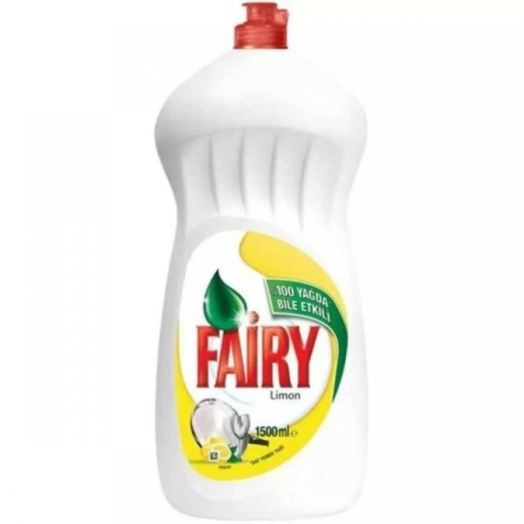 Fairy Sıvı Bulaşık Deterjanı Limon 1500 ml