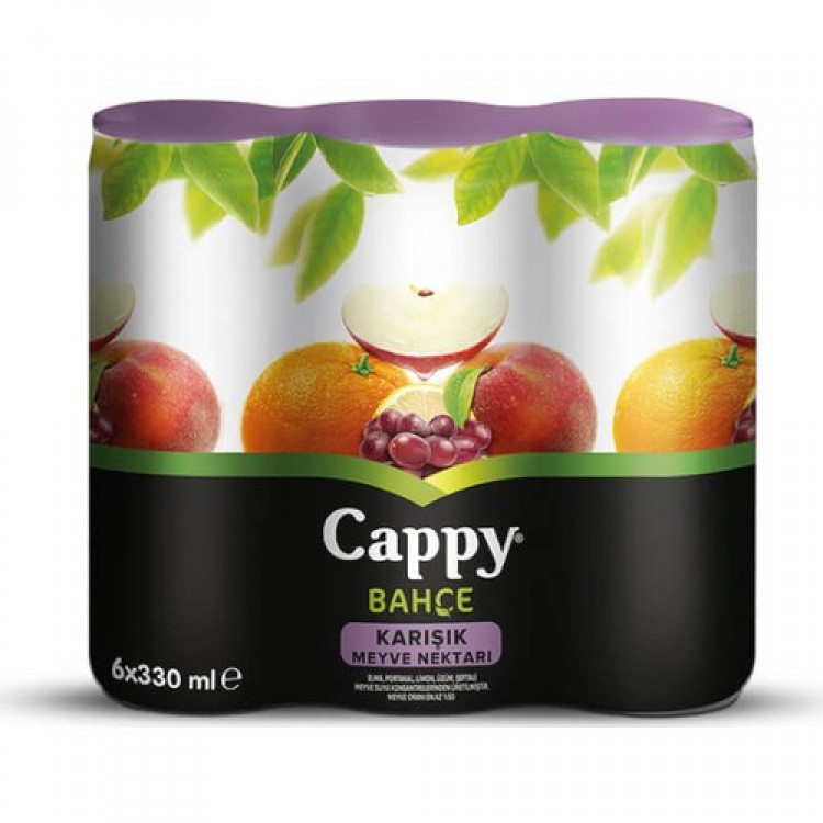 Cappy Meyve Suyu Karışık Kutu M.P. 6X330 ml