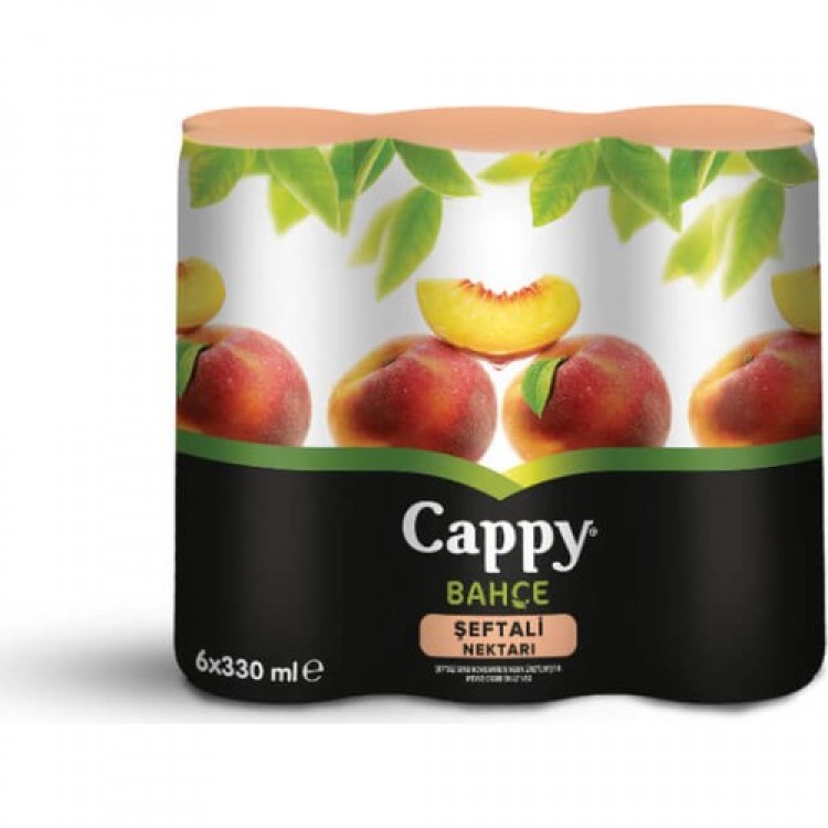 Cappy Meyve Suyu Şeftali Kutu M.P. 6X330 ml