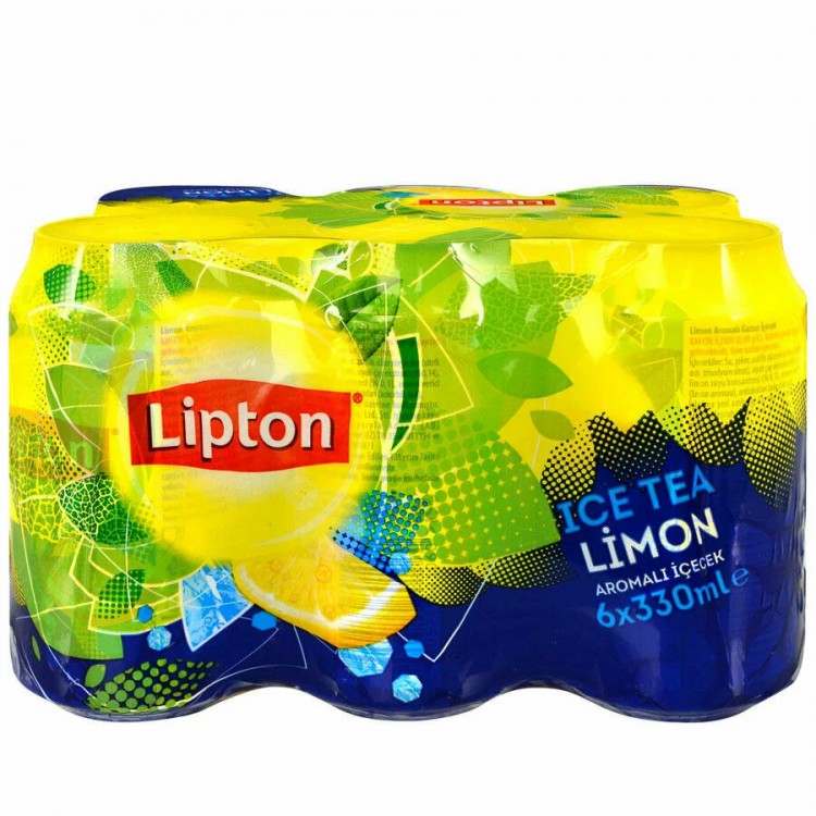 Lipton Ice Tea Limon 330 ml 6'lı Paket