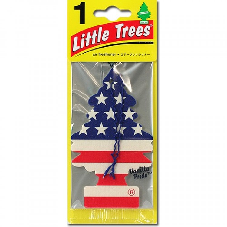 Little Trees Oto Kağıt Koku Little Trees Amerikan Bayrağı Vanilla Pride
